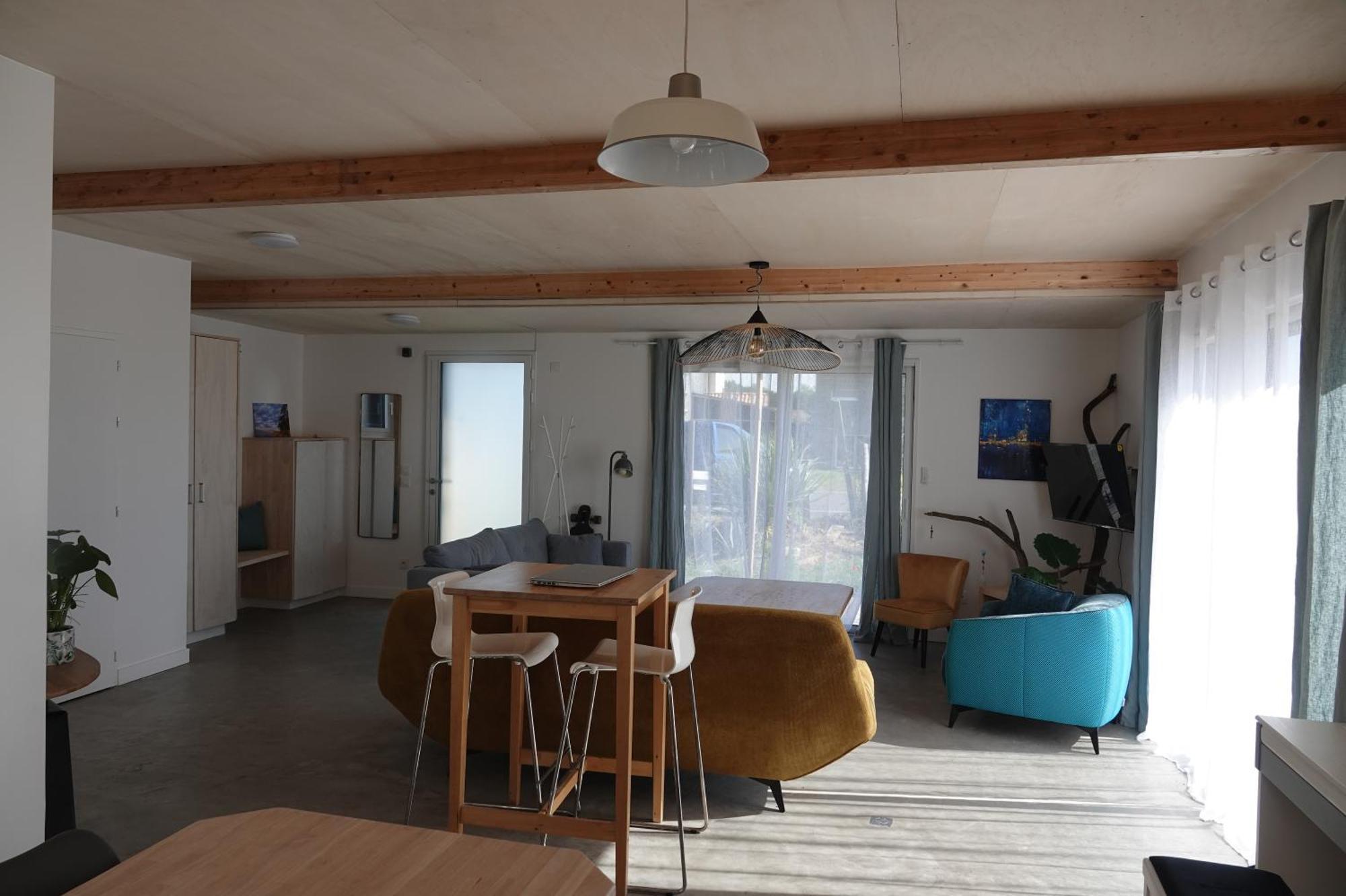 Maison Bois, Les Conches 10 Pers Longeville-sur-Mer Exteriör bild