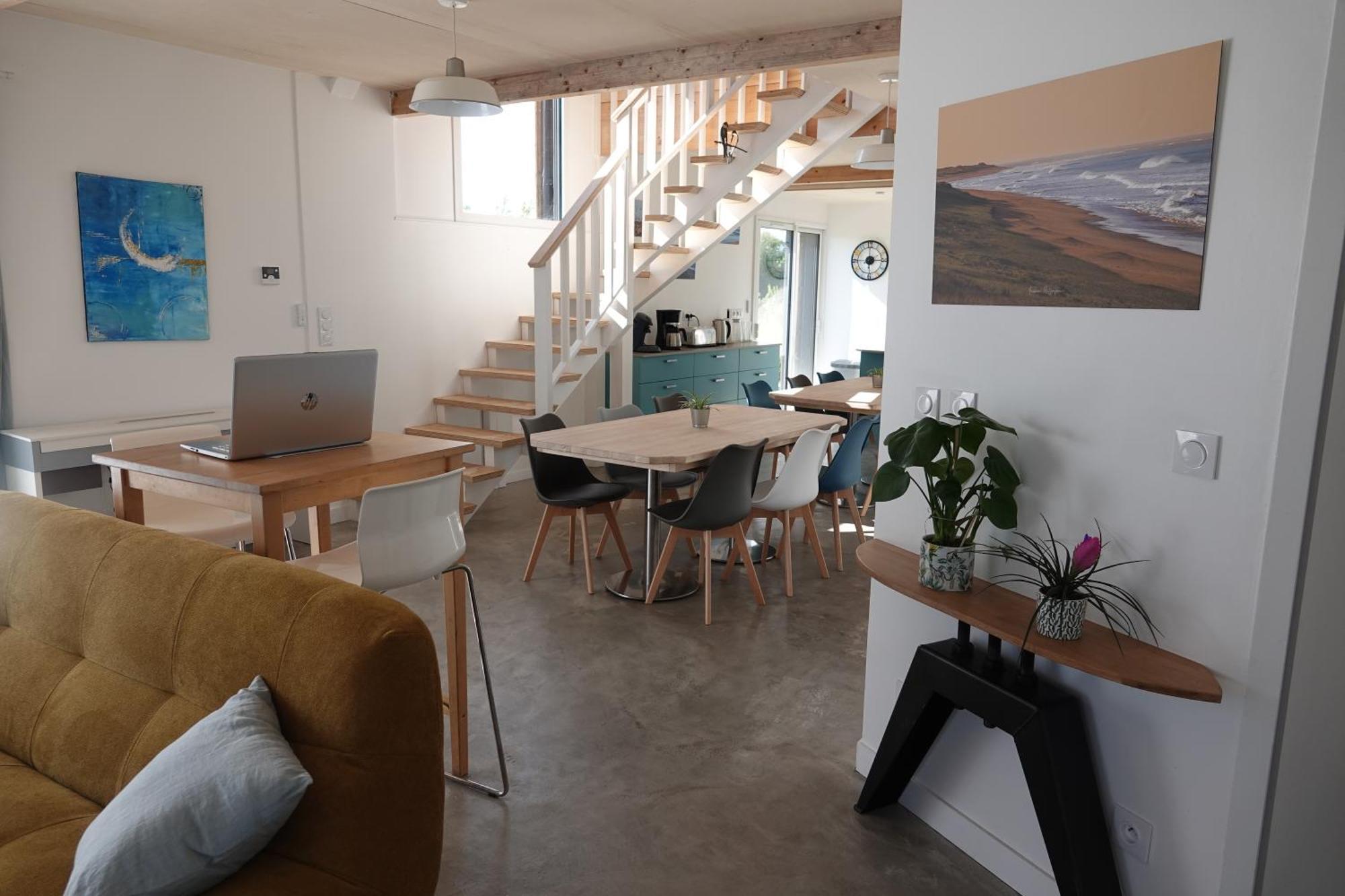 Maison Bois, Les Conches 10 Pers Longeville-sur-Mer Exteriör bild