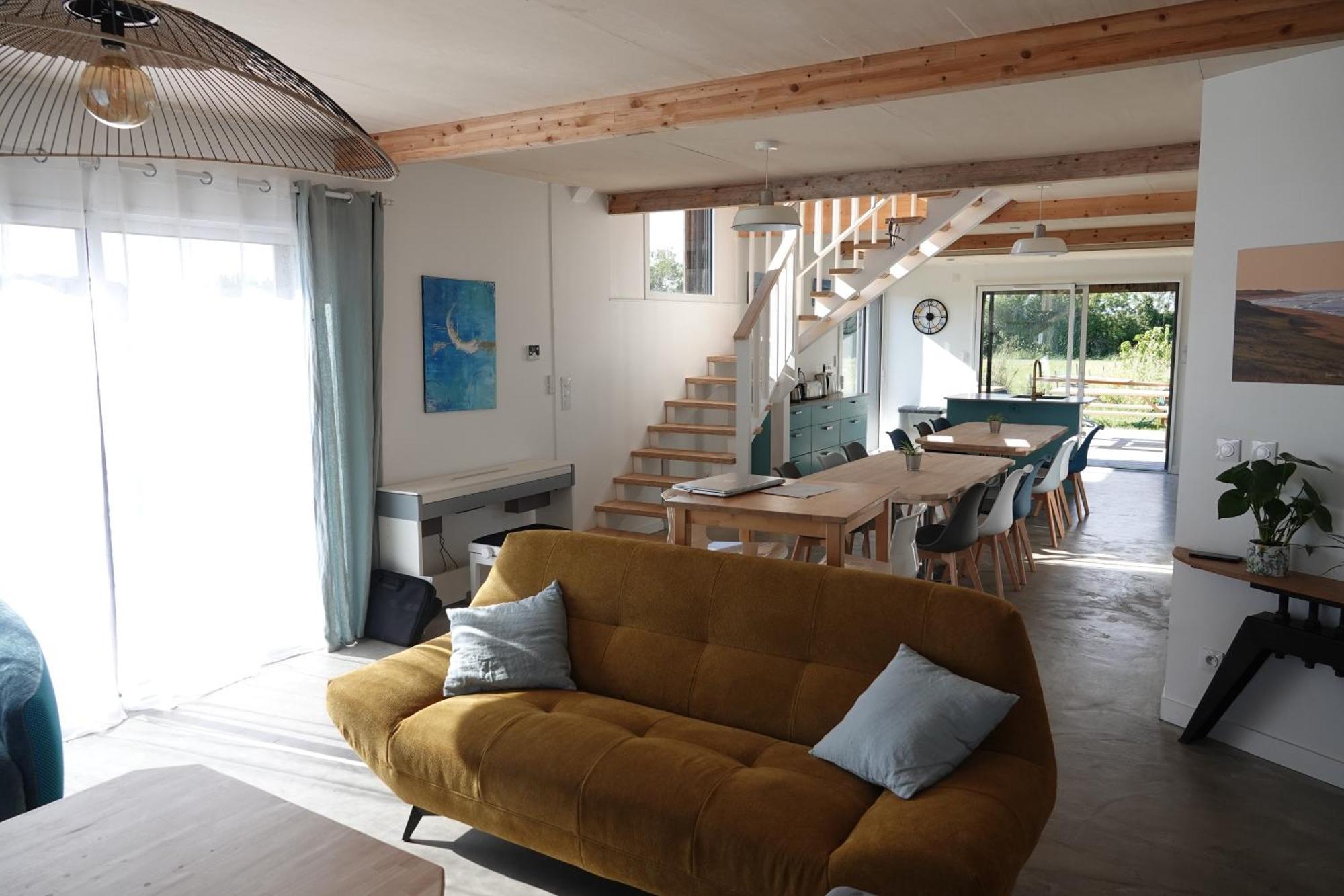 Maison Bois, Les Conches 10 Pers Longeville-sur-Mer Exteriör bild